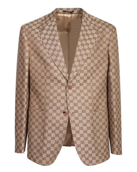 gucci brown blazer|Gucci blazer for men.